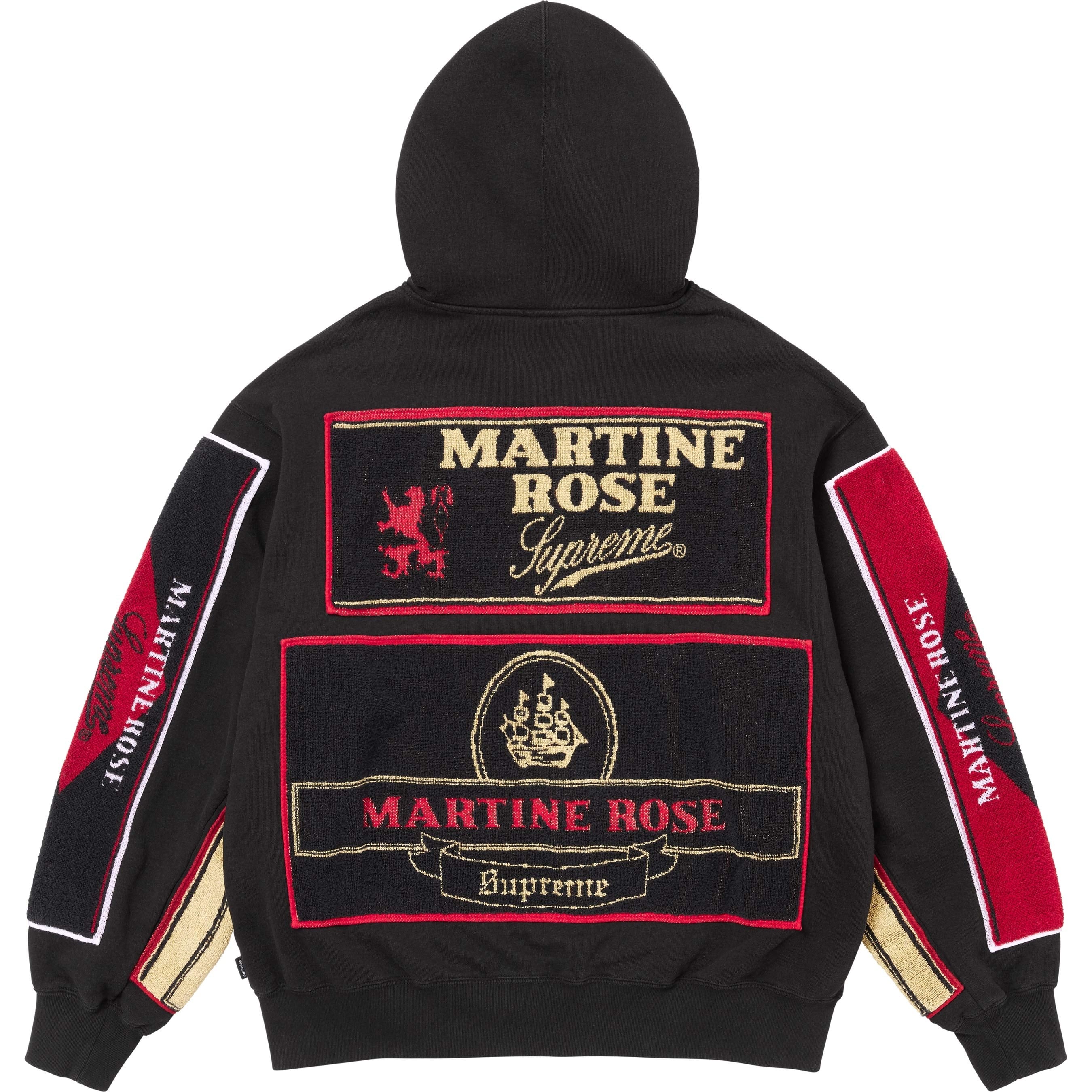 Supreme®/Martine Rose® Towel Zip Up Hooded Sweatshirt view 2